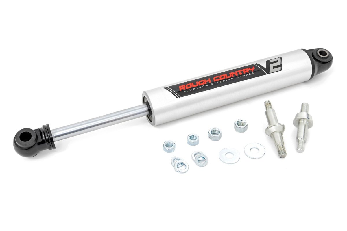 GMC K15/K1500 Suburban Steering Stabilizer - Rough Country - V2 - '73-'74